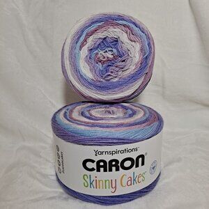 Caron Skinny Cakes Yarn --Grape-- NIP
